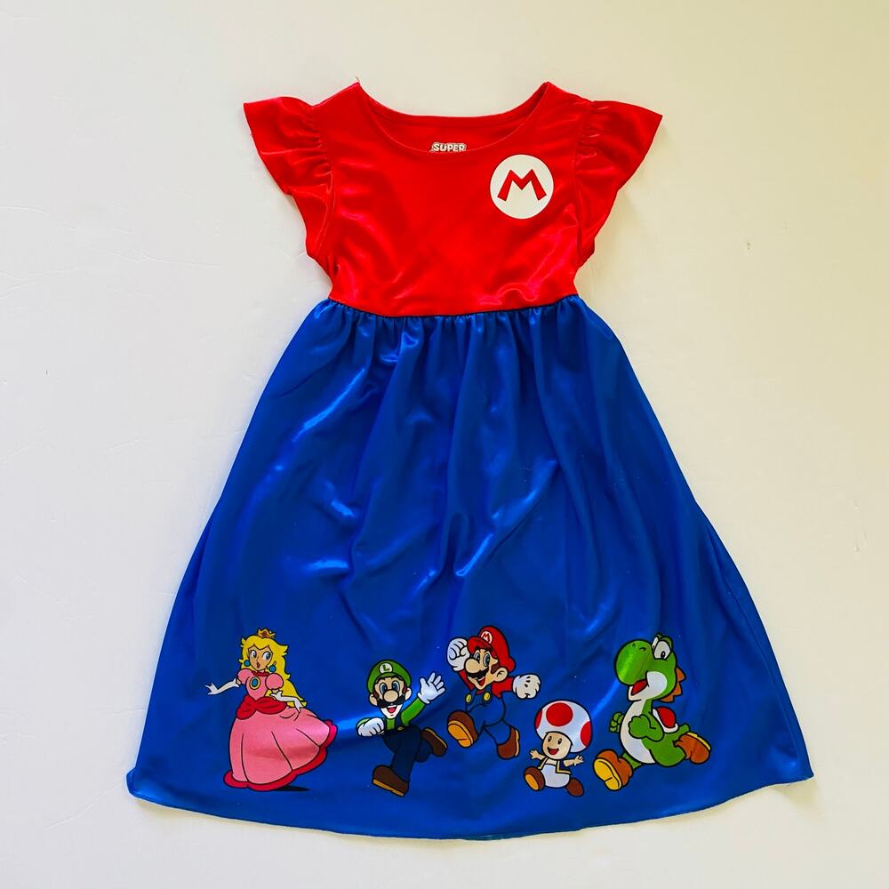 Super Mario | Mario Nightgown GUC XS 4-5